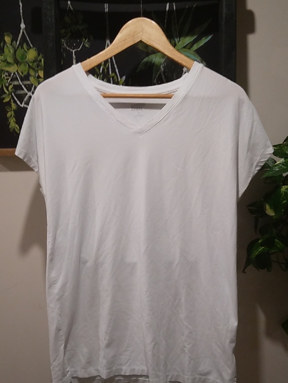Women's Lands' End V-Neck Short Sleeve Tee